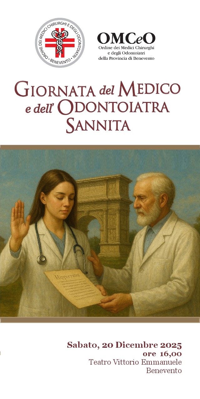 Clicca per accedere all'articolo Giornata del Medico e dell'Odontoiatra Sannita- sabato 20 dicembre 2025